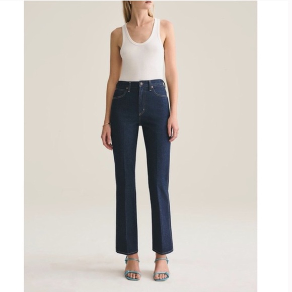 NWT AGOLDE HIGH RISE BOOT JEANS - 26 - Picture 1 of 8